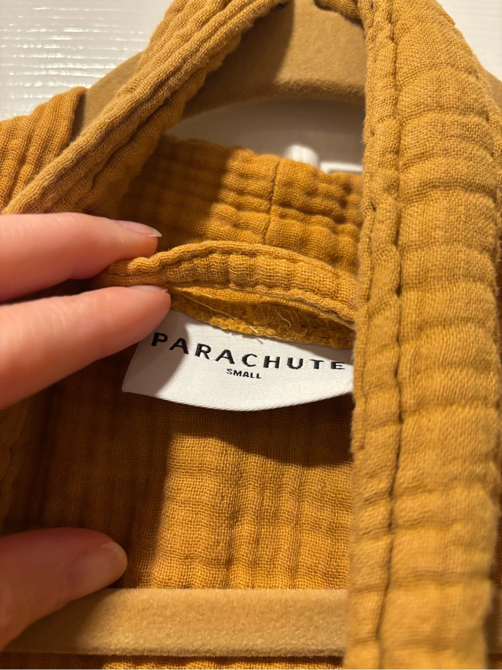 Mustard Parachute Robe - Picture 2 of 5